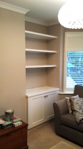 cabinet and shelves by Mark Williamson Furniture