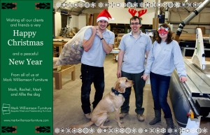 Happy Christmas from Mark Williamson Furniture
