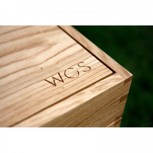 bespoke oak hunting box - Mark Williamson Furniture